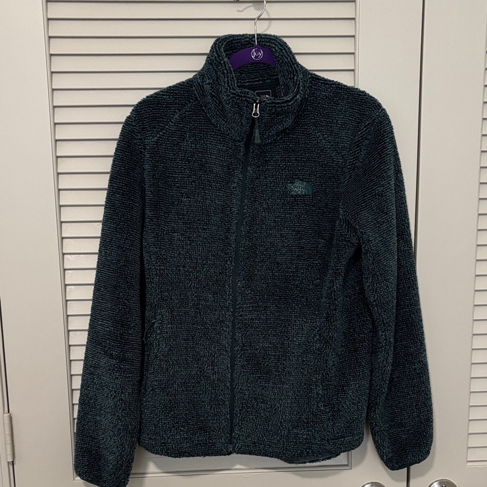 The North Face Dark Teal Fleece Jacket